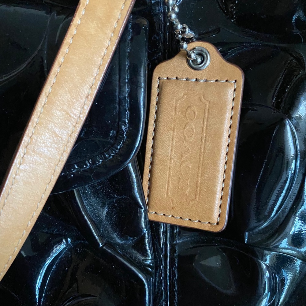 Coach Embossed Tote - Picture 5 of 6